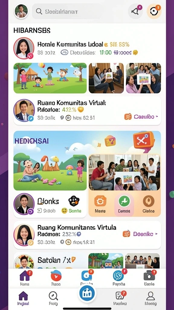 gila138 - Tampilan antarmuka yang menarik dan mudah dinavigasi.