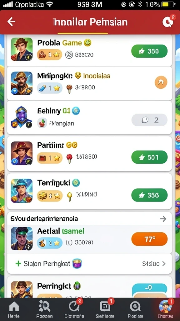 indorp - Screenshot menunjukkan misi yang menantang di dunia INDORP.