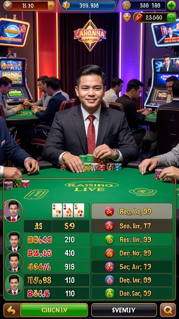 luckymino - Mode multiplayer untuk bersaing dengan teman-teman.