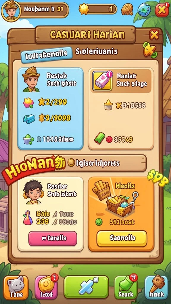 nobita138 - Beberapa mini-game yang memikat dan menghibur.